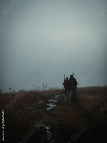 hunters in the fog © Capturedbykeeleigh