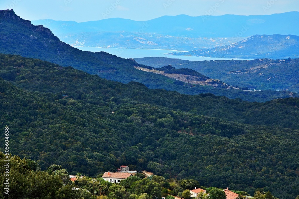 Corsica-a view of the Porcareccia