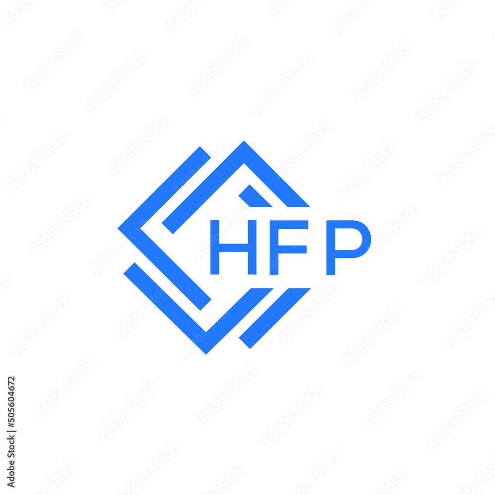 HFP letter logo design on white background. HFP creative initials letter logo concept. HFP letter design. HFP letter logo design on white background. HFP creative initials letter logo concept. HFP letter design.
