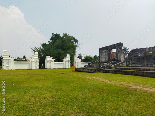 Kaibon Palace or Keraton Kaibon, a historical building heritage of the Islamic Kingdom located in the Banten Lama City - Banten Province - Indonesia © Muhamad