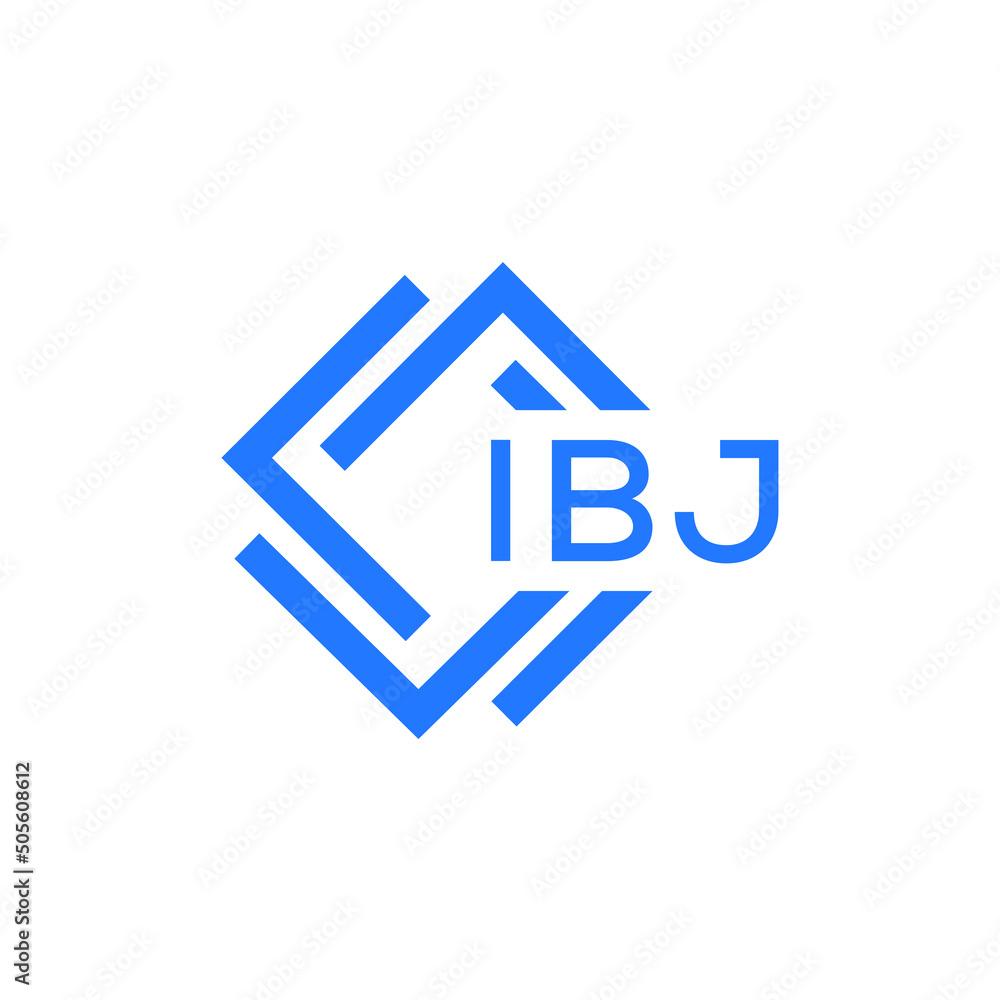 IBJ letter logo design on white background. IBJ creative initials letter logo concept. IBJ letter design. IBJ letter logo design on white background. IBJ creative initials letter logo concept. IBJ letter design.