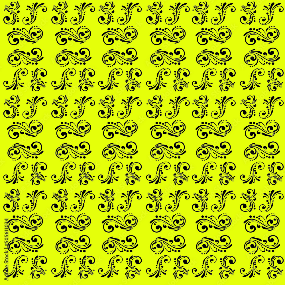 Seamless pattern for wallpaper and dress vector illustration Seamless pattern for wallpaper and dress vector illustration
