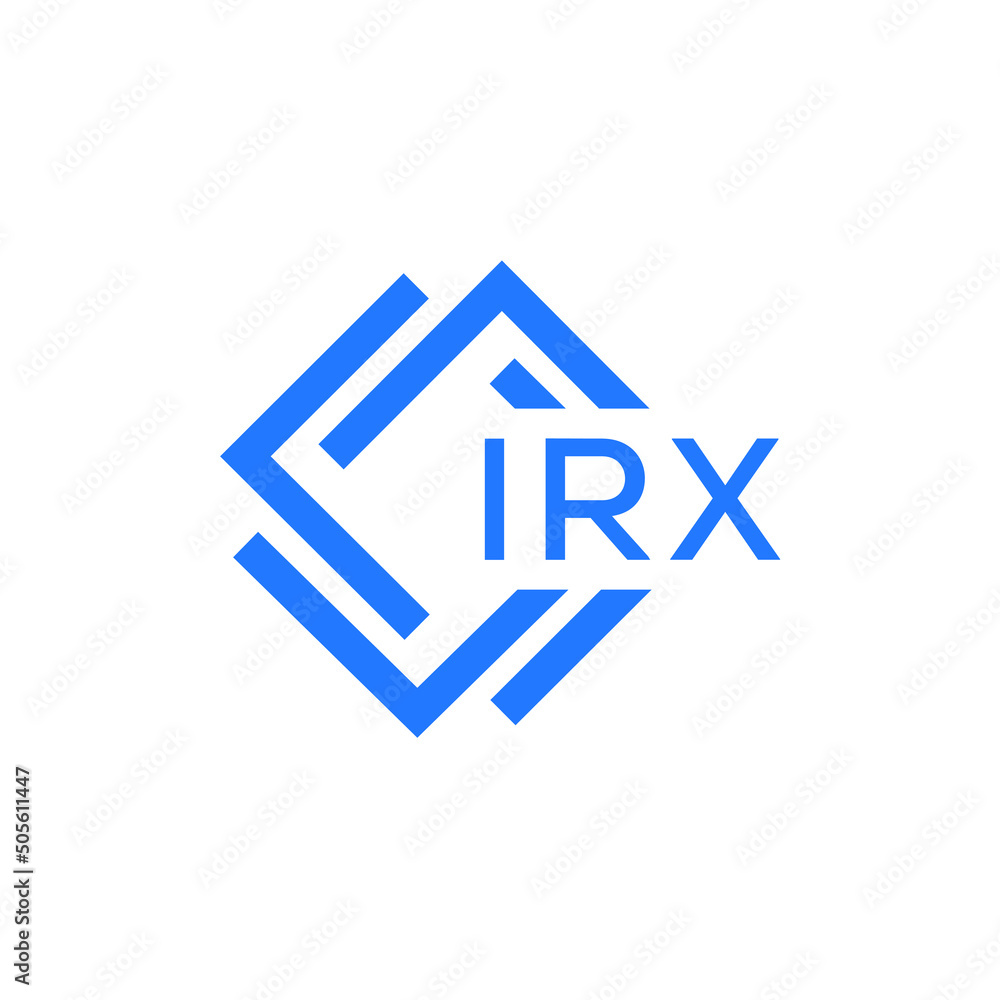 IRX letter logo design on white background. IRX creative initials letter logo concept. IRX letter design. IRX letter logo design on white background. IRX creative initials letter logo concept. IRX letter design.