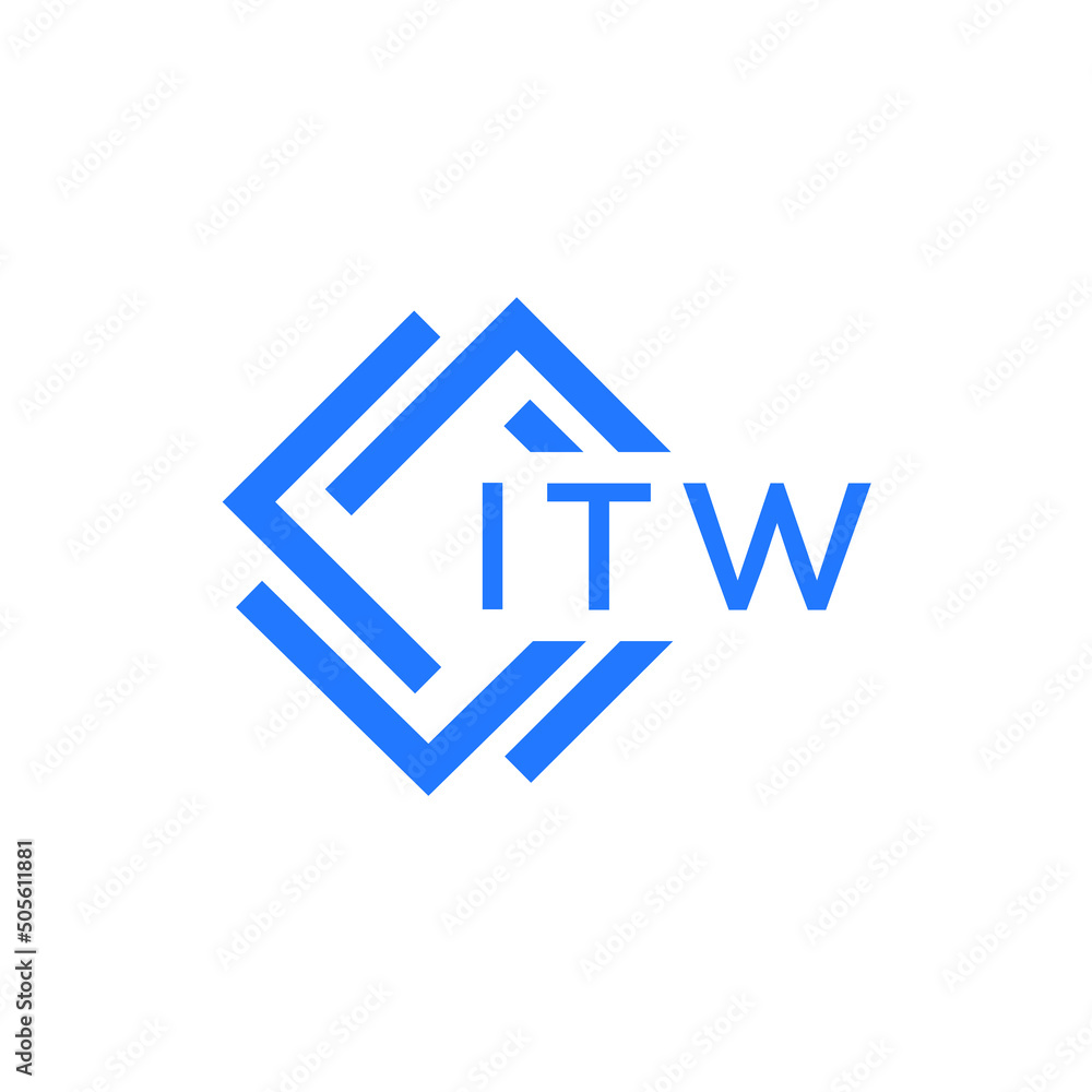 ITW technology letter logo design on white background. ITW creative initials technology letter logo concept. ITW technology letter design. ITW technology letter logo design on white background. ITW creative initials technology letter logo concept. ITW technology letter design.