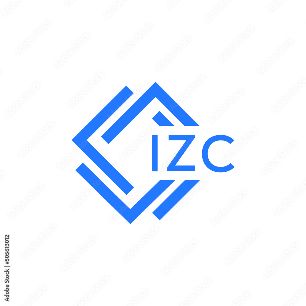 IZC letter logo design on white background. IZC creative initials letter logo concept. IZC letter design. IZC letter logo design on white background. IZC creative initials letter logo concept. IZC letter design.
