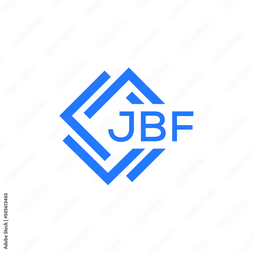 JBF technology letter logo design on white  background. JBF creative initials technology letter logo concept. JBF technology letter design.