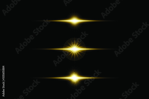 Abstract colorful lens flare Pack Premium eps