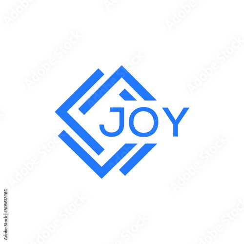 JOY technology letter logo design on white background. JOY creative initials technology letter logo concept. JOY technology letter design.