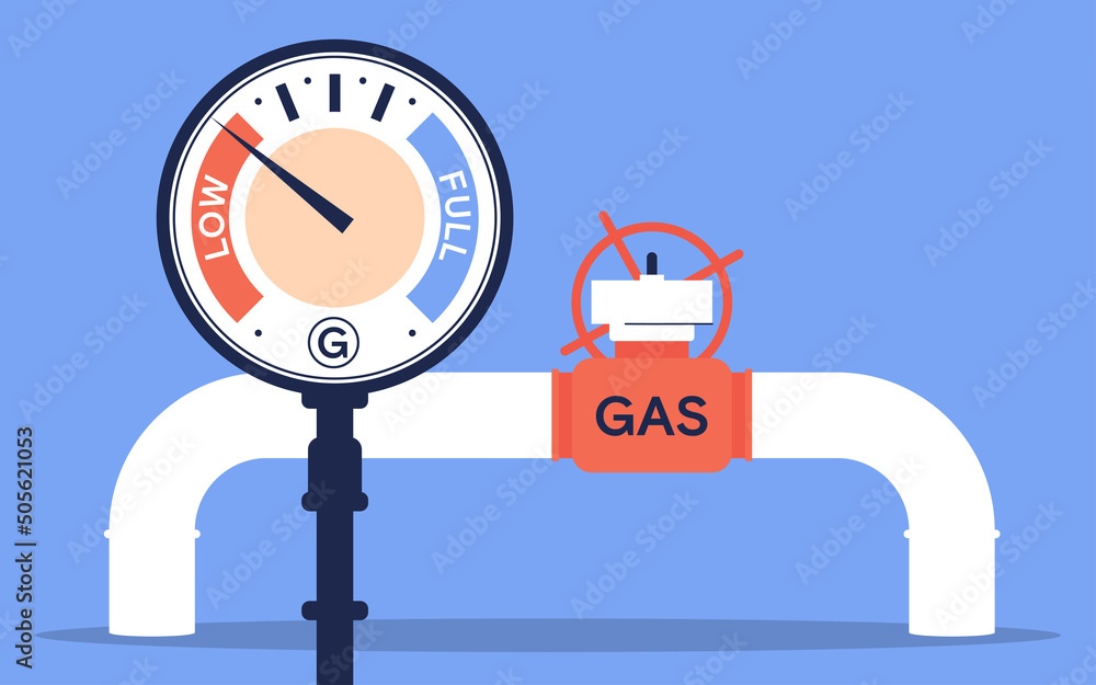 Gas supplies. Sanctions. Gas pipeline. Vector image. Gas supplies. Sanctions. Gas pipeline. Vector image.