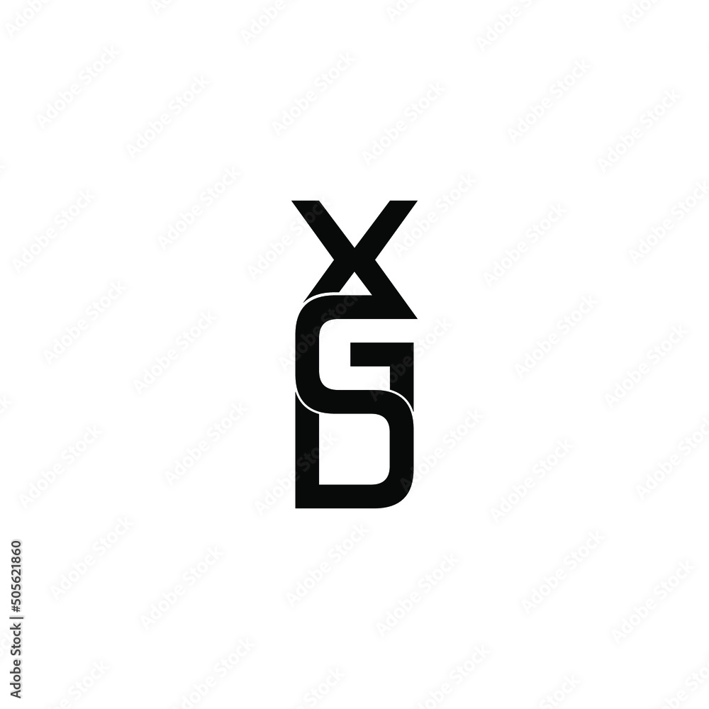 xgd letter original monogram logo design xgd letter original monogram logo design