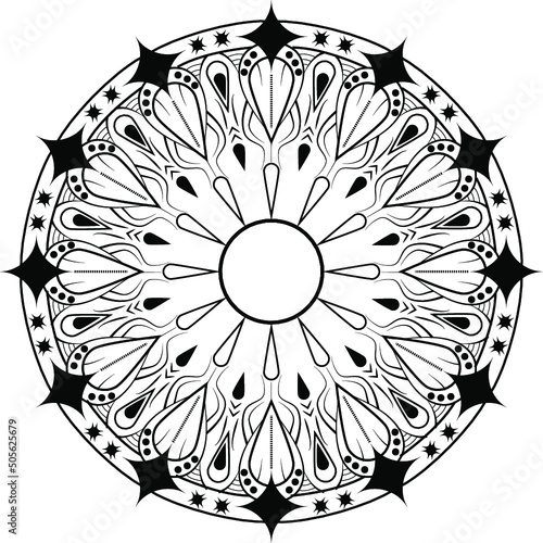 Mandala illustration design