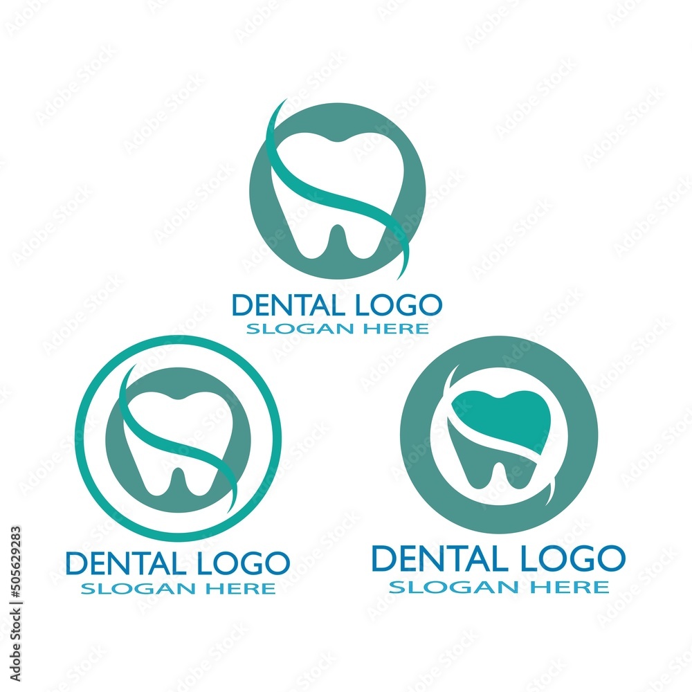 Dental logo Template vector illustration Dental logo Template vector illustration