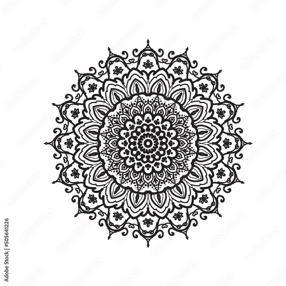 Mandala Design Template