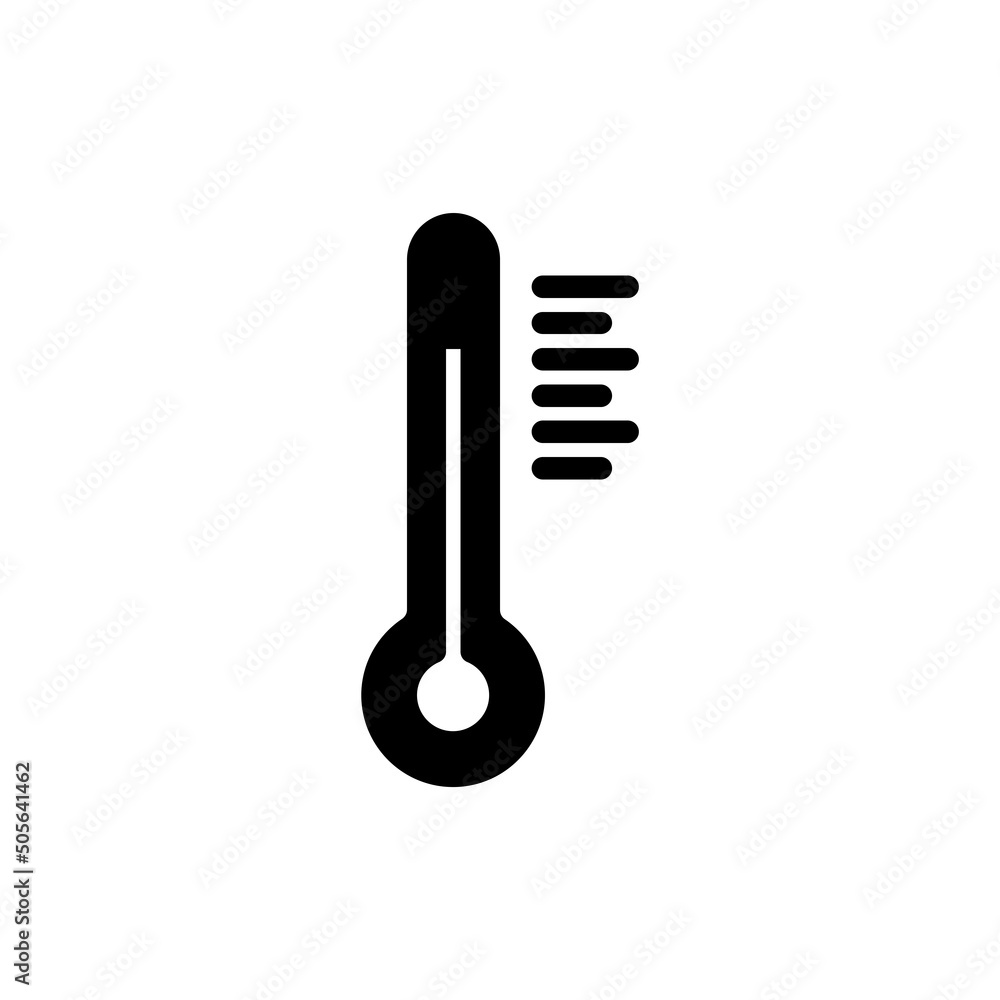 thermometer new icon simple vector thermometer new icon simple vector
