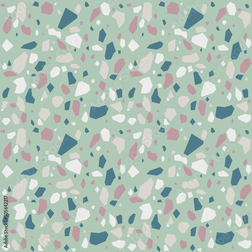 テラゾー柄の背景