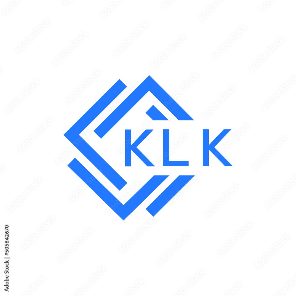 KLK technology letter logo design on white background. KLK creative initials technology letter logo concept. KLK technology letter design. KLK technology letter logo design on white background. KLK creative initials technology letter logo concept. KLK technology letter design.