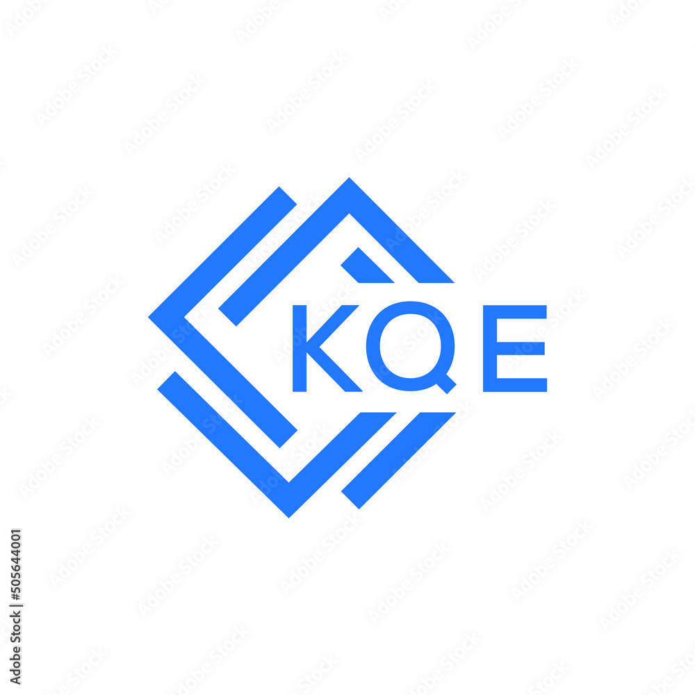 KQE technology letter logo design on white background. KQE creative initials technology letter logo concept. KQE technology letter design. KQE technology letter logo design on white background. KQE creative initials technology letter logo concept. KQE technology letter design.