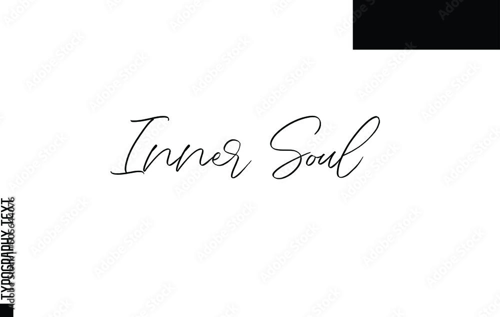 Slogan of Christmas Typescript Text Inner Soul