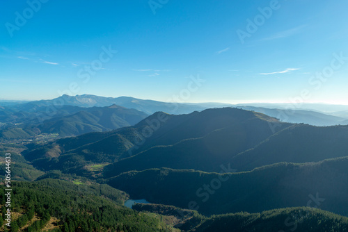 landscape with clouds