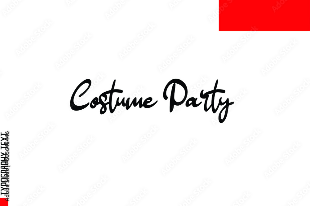 Obraz na plátně Traditional Slogan of Christmas Text Design Costume Party