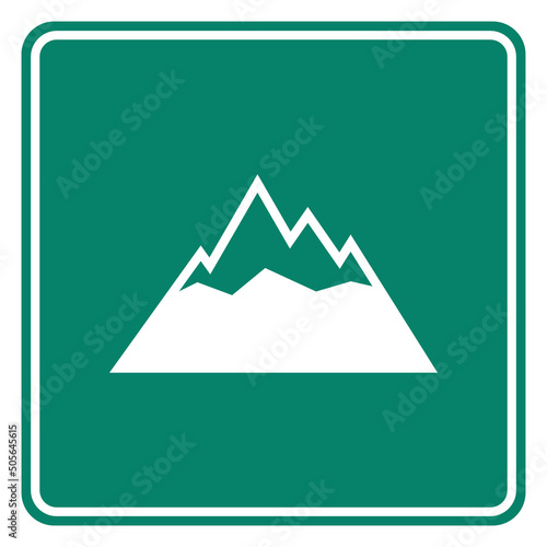 Berg und Schild