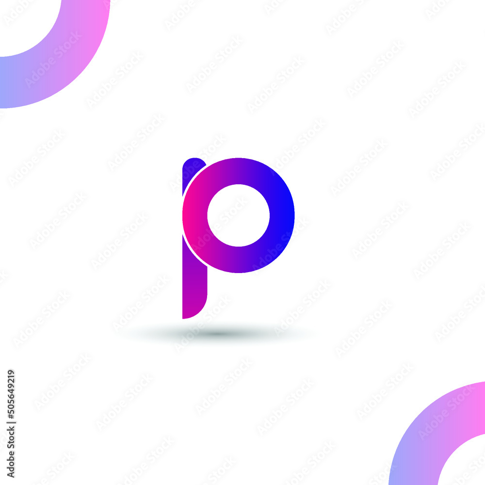 p letter logo. p logo design. p letter logo. p logo design.