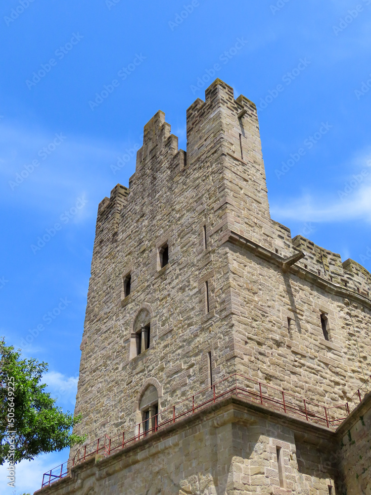 Tour de la cité médiéval de Carcassonne, Occitanie
