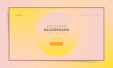 Duotone gradient horizontal website header for web design. Blurred futuristic minimal pattern screen banner layout cover. Technology business landing page. Modern vector space illustration.
