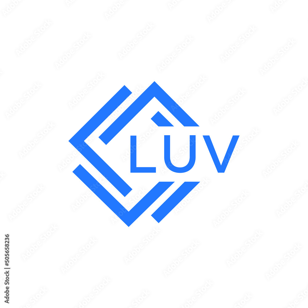 LUV technology letter logo design on white background. LUV creative initials technology letter logo concept. LUV technology letter design. LUV technology letter logo design on white background. LUV creative initials technology letter logo concept. LUV technology letter design.