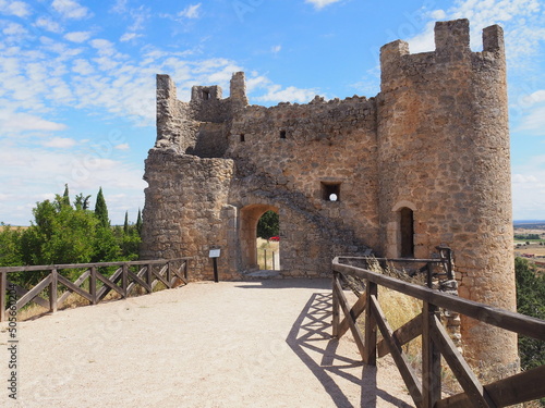 Peñaranda de Duero, municipio con su propio castillo en la provincia de Burgos. España. photo