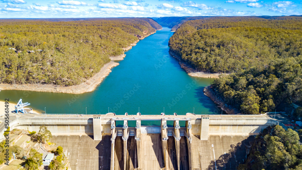 Warragamba Dam from Above