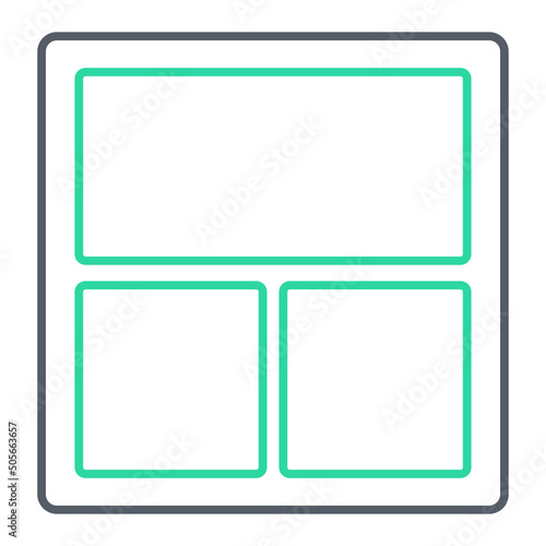 Lay Out Icon Design