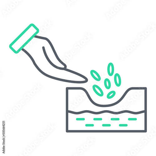 Seeding Icon Design