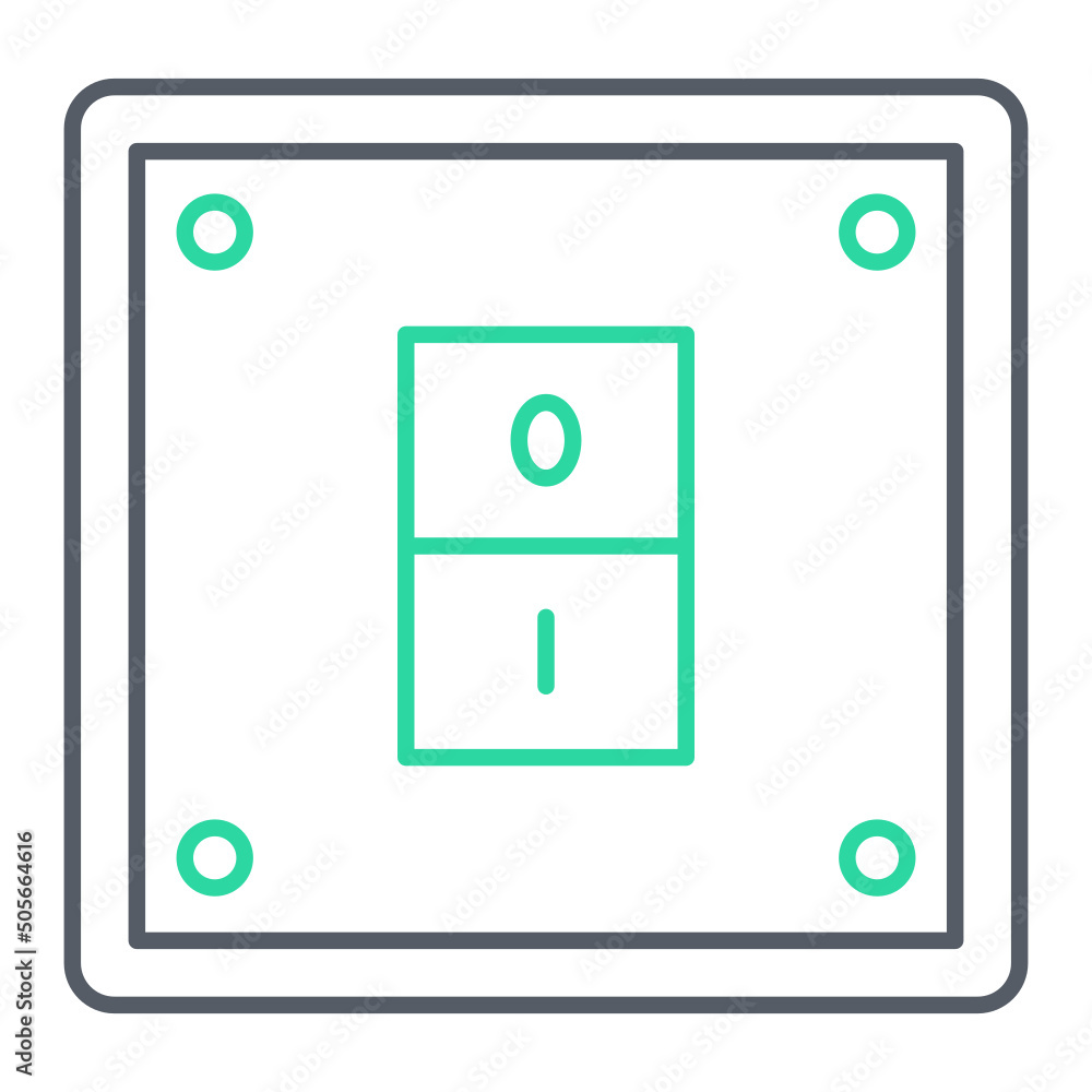 Electricity Switch Icon Design Electricity Switch Icon Design