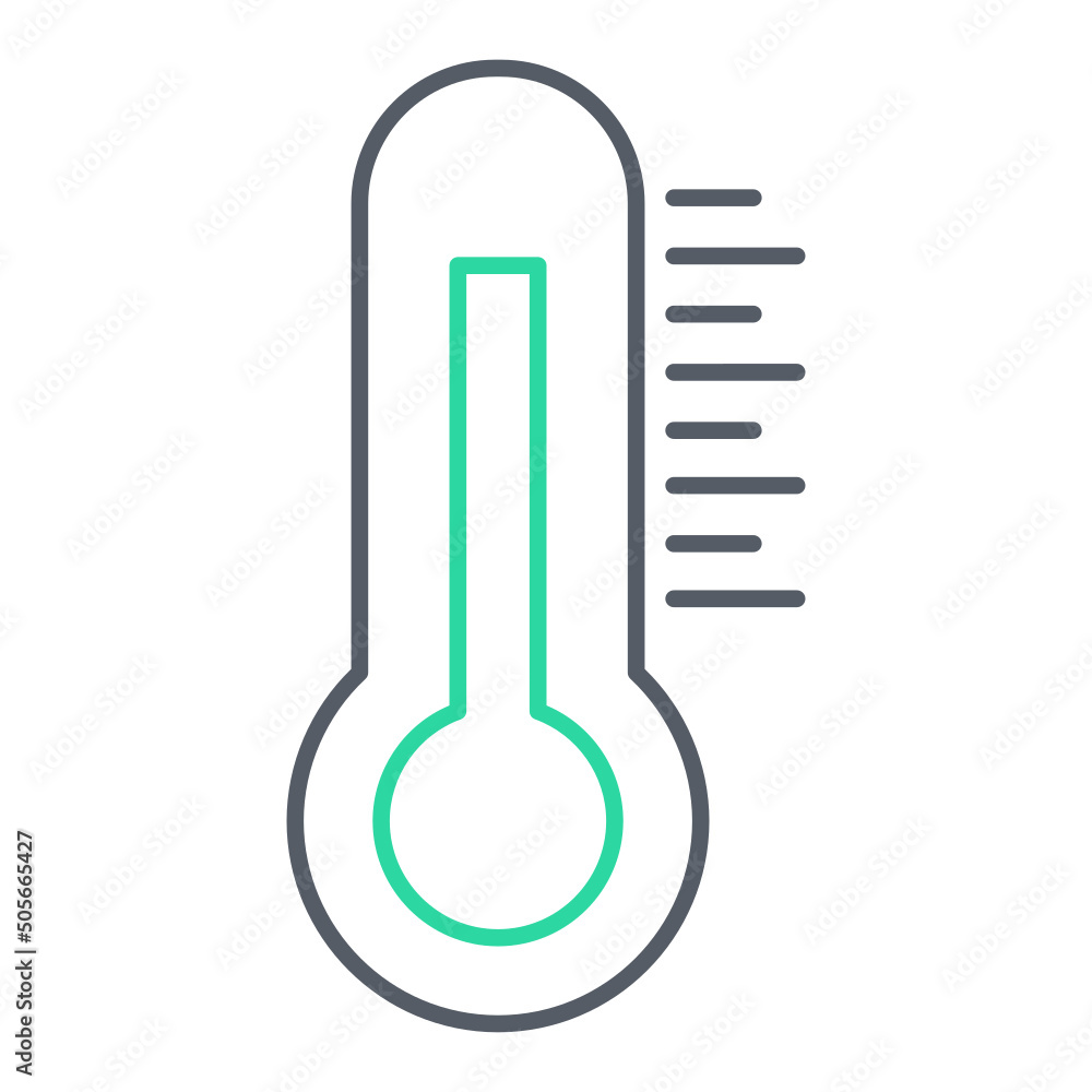 Hot Temperature Icon Design Hot Temperature Icon Design