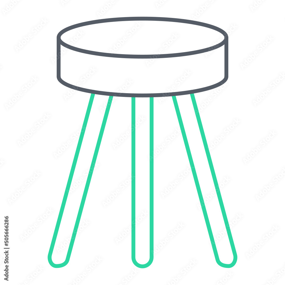 Stool Icon Design Stool Icon Design