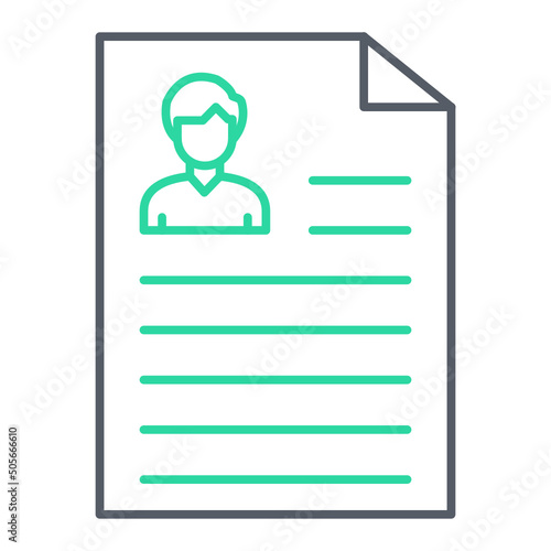 CV Icon Design