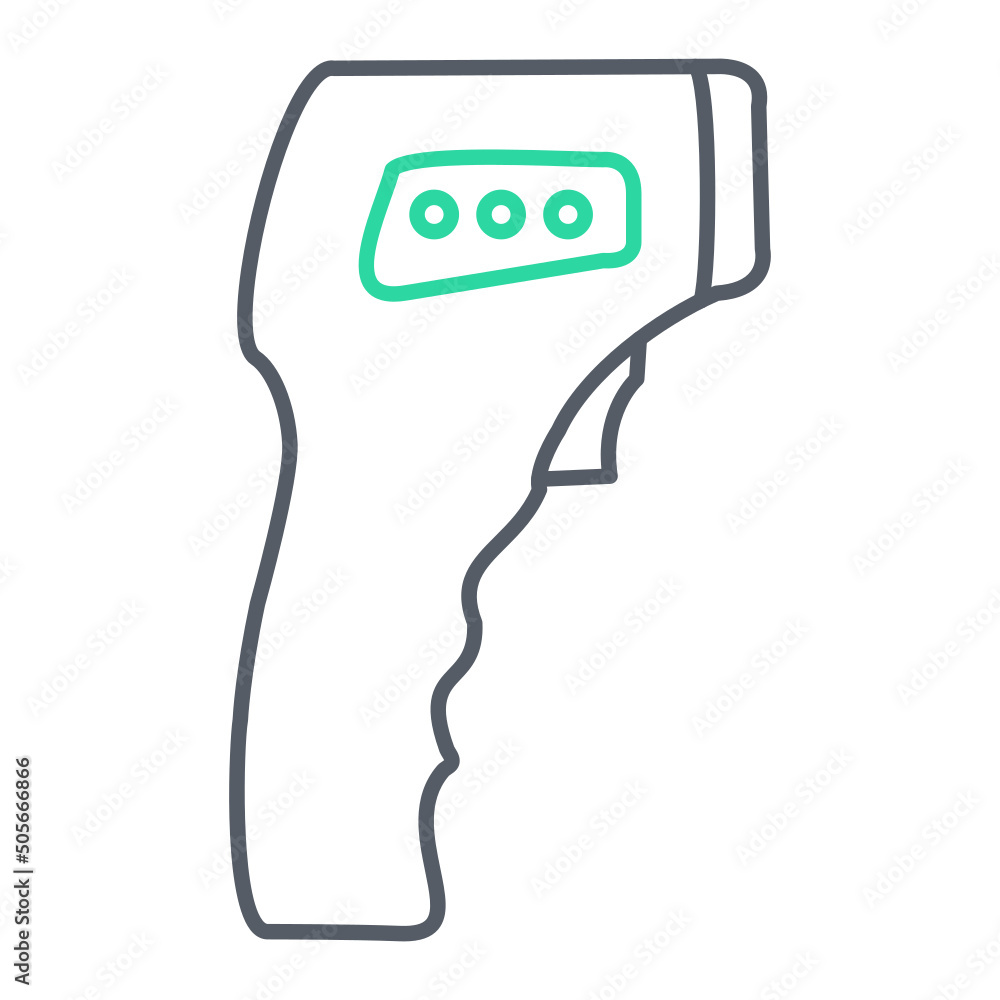 Thermometer Gun Icon Design Thermometer Gun Icon Design