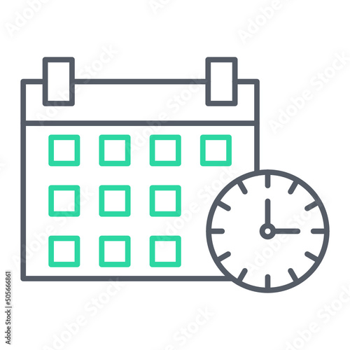 Deadline Icon Design