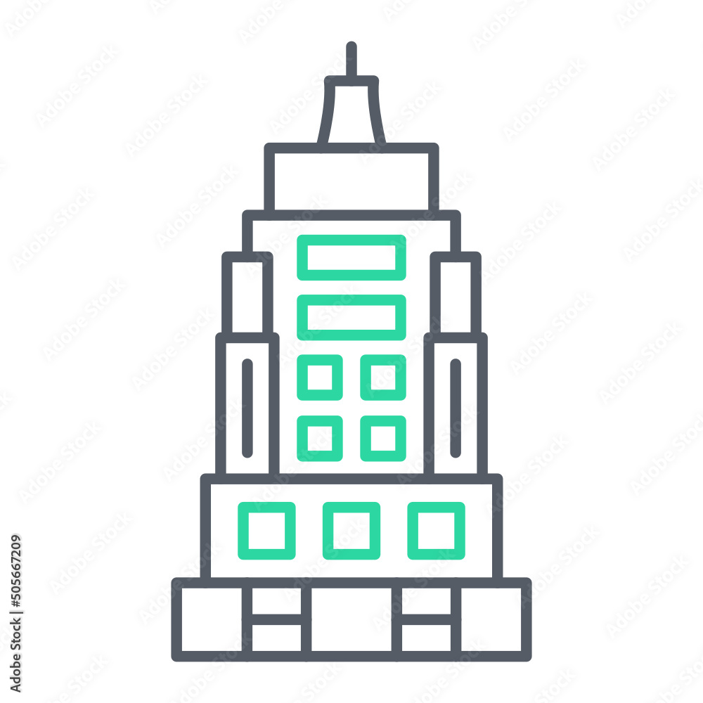 Empire State Icon Design Empire State Icon Design