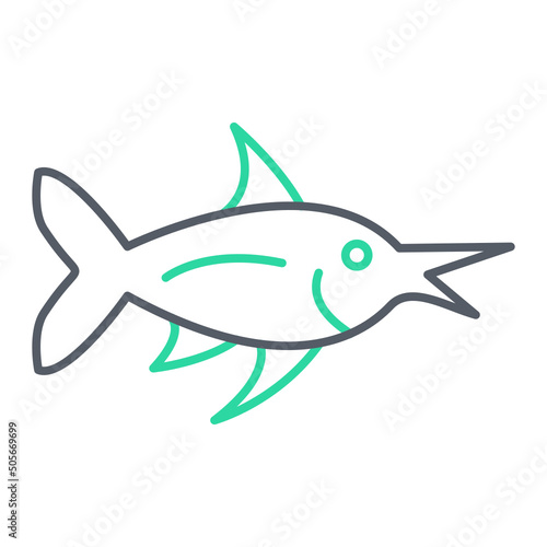 Swordfish Icon Design