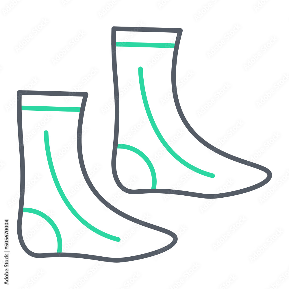 Socks Icon Design Socks Icon Design