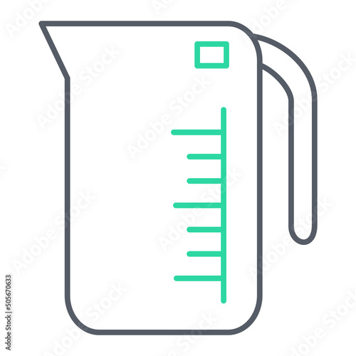 Measuring Jug Icon Design