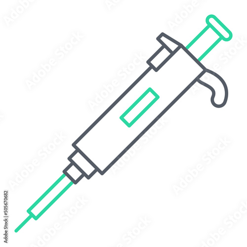 Pipette Icon Design