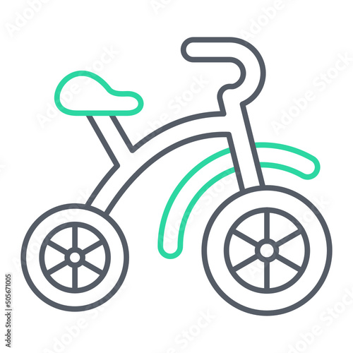 Tricycle Icon Design