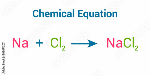 chemical reaction of sodium chloride