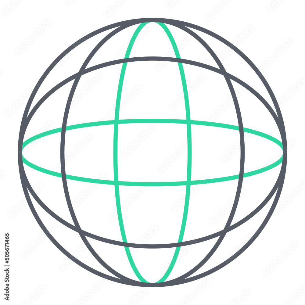 Globe Icon Design Globe Icon Design