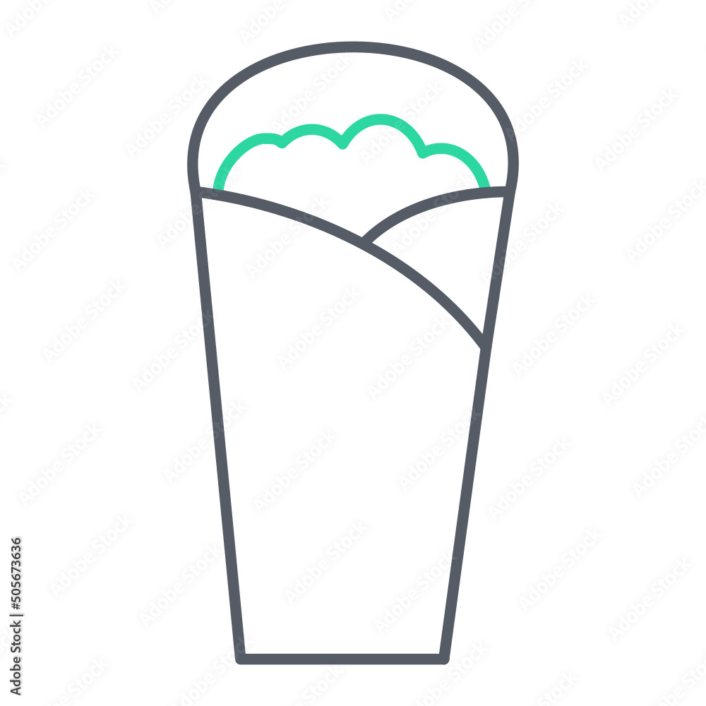 Doner Kebab Icon Design Doner Kebab Icon Design