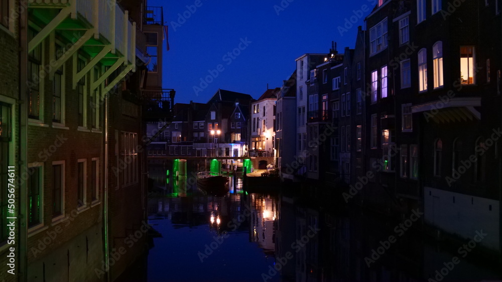 Canal hollandais à Dordrecht