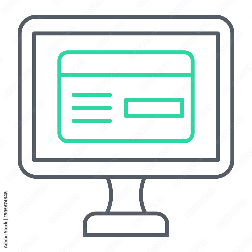 Online Payment Icon Design Online Payment Icon Design